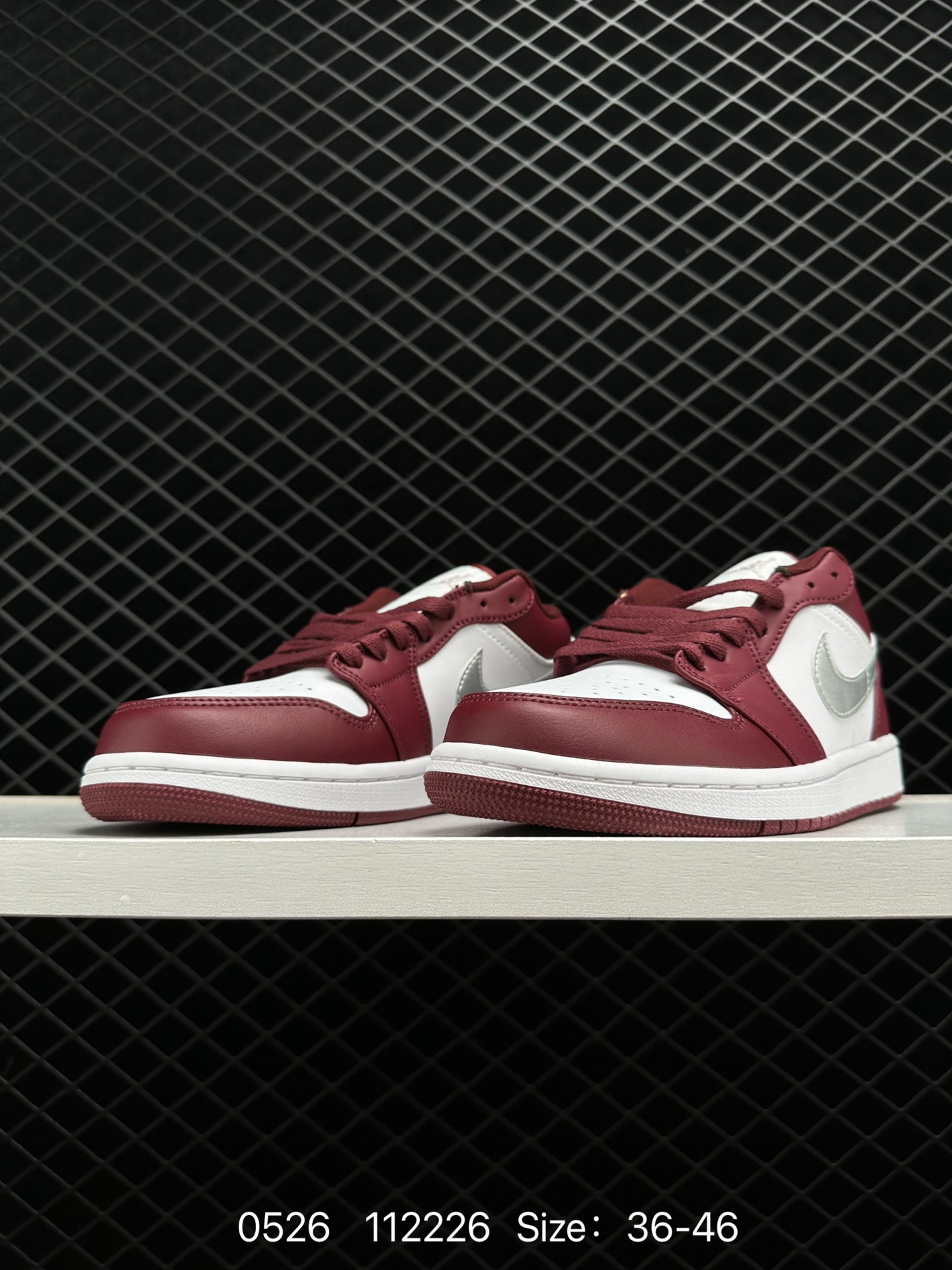 Air Jordan 1 Low “Bordeaux”